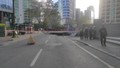 ''İstanbul'un Manhattanı''nda yol çöktü!