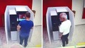 Banka ATM'si hırsızı ATM sırasında...