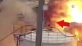 Kimya fabrikasında büyük patlama! Bir tank füze gibi havaya uçtu!