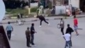 ''Kornaya neden bastın'' meydan savaşı kamerada!