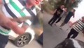 Bayram trafiğinde eli baltalı trafik magandası dehşet saçtı