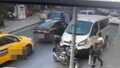 İstanbul'da akılalmaz kaza: Fren yerine gaza basınca...