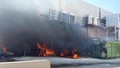 Bodrum'da AVM'de yangın paniği