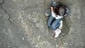 Yanardağda 4 gün boyunca kurtarılmayı bekledi... Kahreden son!