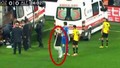 Göztepe - Altay maçında kaleciye korner direğiyle saldırıya tahliye!