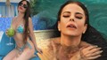 Konser temposuna tatil molası veren Simge Sağın mankenlere meydan okudu