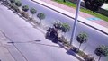 İstanbul'da tek teker faciası kamerada