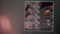Eşiyle tartışan psikopat evini ateşe verip, apartmanı savaş yerine çevirdi!