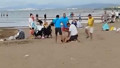 Denize kıyısı olmayan şehrimizin plajında ortalık bir anda karıştı: Çok sayıda yaralı var!