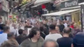 Tahtakale esnafının meydan savaşı kamerada