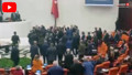 AK Partili ve CHP'li vekiller birbirlerinin üstüne yürüdü!