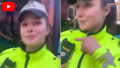 Sen misin kadın polisleri videoya kaydeden! Gözaltına alındı