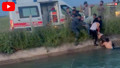Kanala uçan otomobildeki 2 kadını kurtaran Suriyeli gençten acı haber geldi!