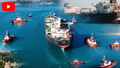Karadeniz'de vurulan tanker İstanbul Boğazı'nda... Hasar havadan görüntülendi!