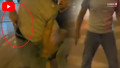 Yol verme tartışmasında silahıyla tehditler savuran polis memuru kamerada!