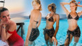 Ekranların güzel oyuncusunun Mikonos imajı da, tatil pozları da olay oldu!