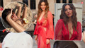 Melisa Aslı Pamuk transparan fuşya elbisesiyle Paris Moda Haftası'na damgasını vurdu