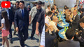 Bardak suyu mum sanan Japon Bakan bakın nerede ortaya çıktı!