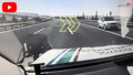 Otoyoldaki ters yön canavarı önce kameralara sonra jandarmaya yakalandı