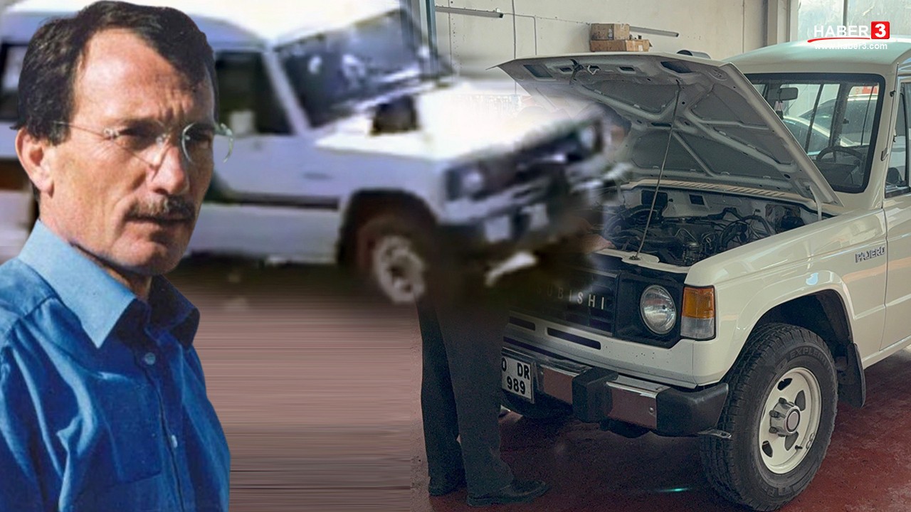 Süper Vali Yazıcıoğlu'nun oğlu babasının efsane aracını bulup satın aldı