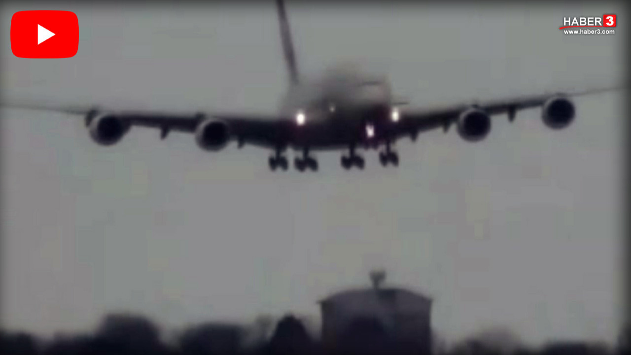 PSG'li futbolcuları taşıyan uçakta korku dolu anlar