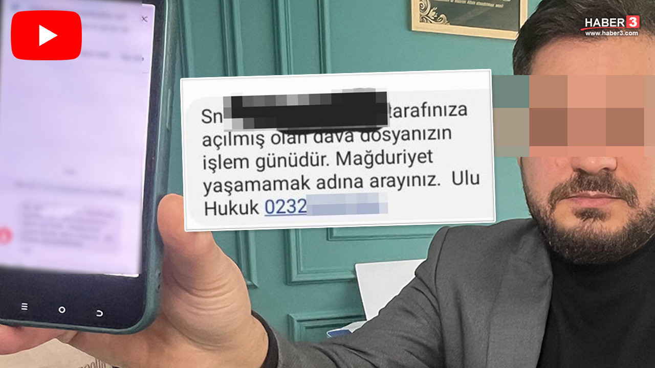 Dolandırıcıların ''davanız var'' tuzağında bu sefer bir avukat mağdur oldu