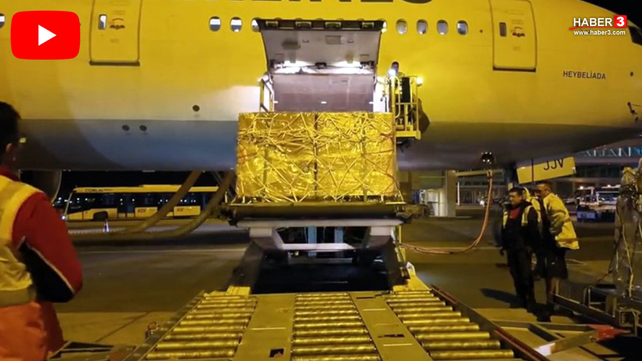 Türkiye'nin onlarca yıldır beklediği kargo sonunda Türkiye'ye geldi...