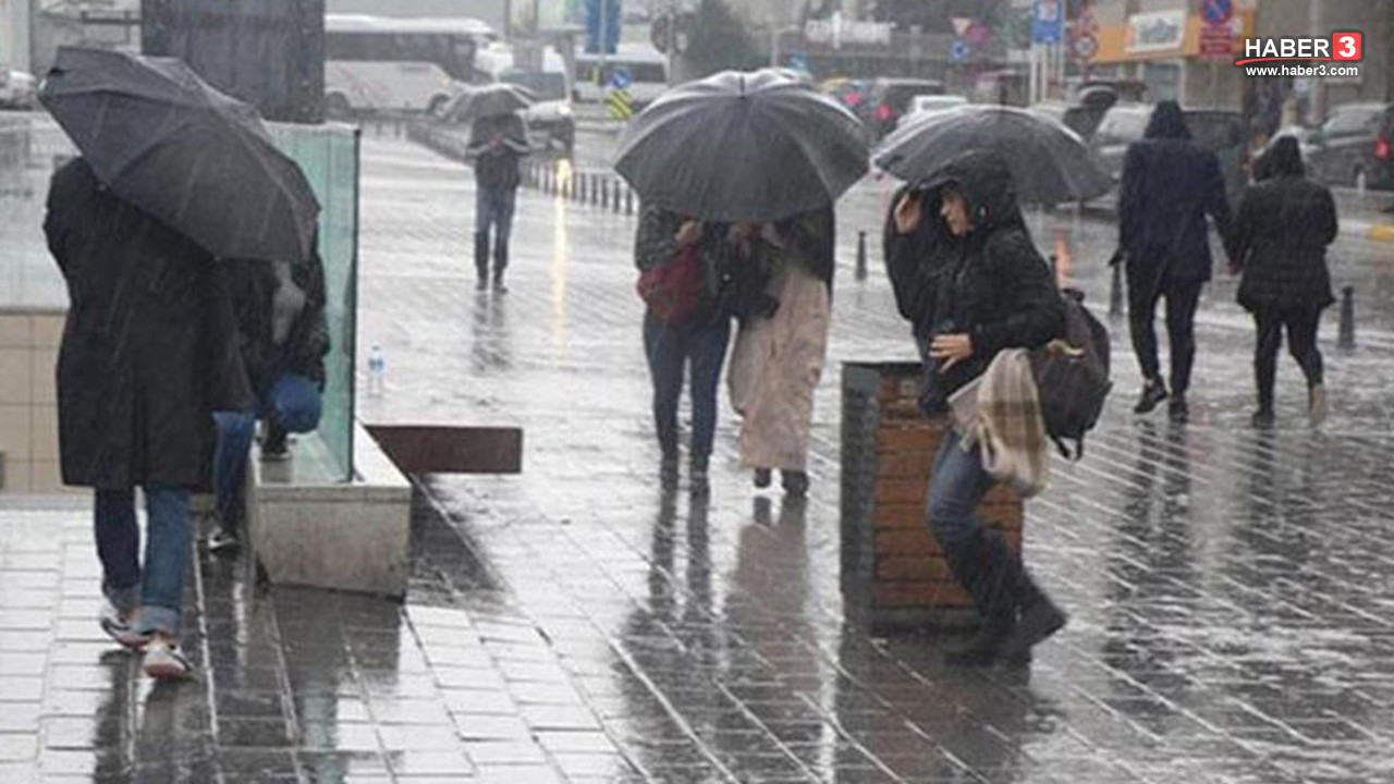 Meteoroloji'den çok sayıda il için yağış uyarısı: İki kentte kuvvetli olacak