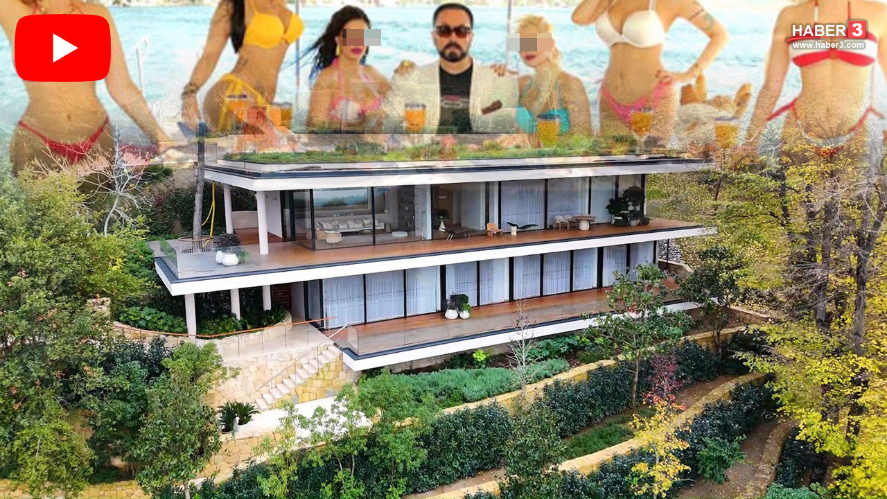 Rus Oligark'a satılan Adnan Oktar’ın Boğaz'daki villasının son hali görüntülendi