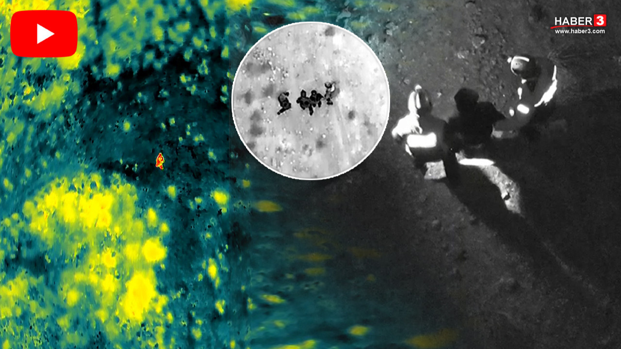 Kayıp engelli vatandaşı termal kameralı dron ile buldular