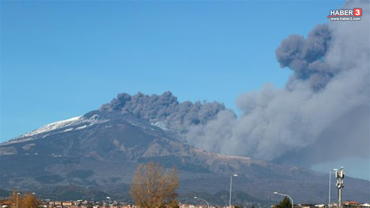 Etna kabusu hortladı: Dev yanardağ kül ve lav püskürtüyor!