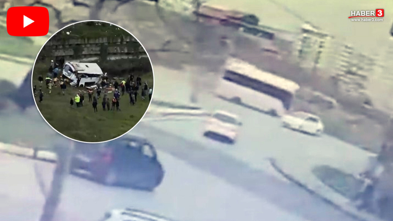 Esenyurt'ta 5  kişinin öldüğü kazanın güvenlik kamerası görüntüleri ortaya çıktı!