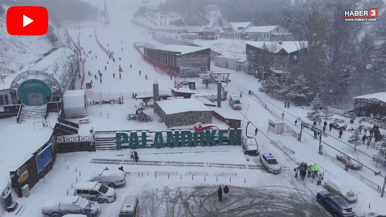 Türkiye'nin 2 bölgesinin ortak ilinin zirvesi kar yağışıyla bembeyaz gelinliğini giydi