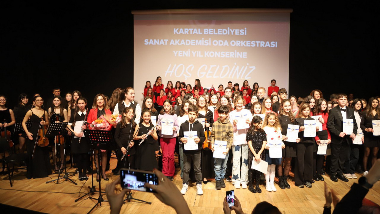 Kartal Belediyesi Sanat Akademisi’nden Yeni Yıla Özel Müzik Ziyafeti