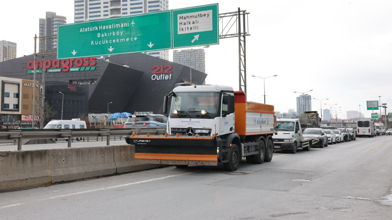 Küçükçekmece'de kış alarmı: Hazırlıklar tamam