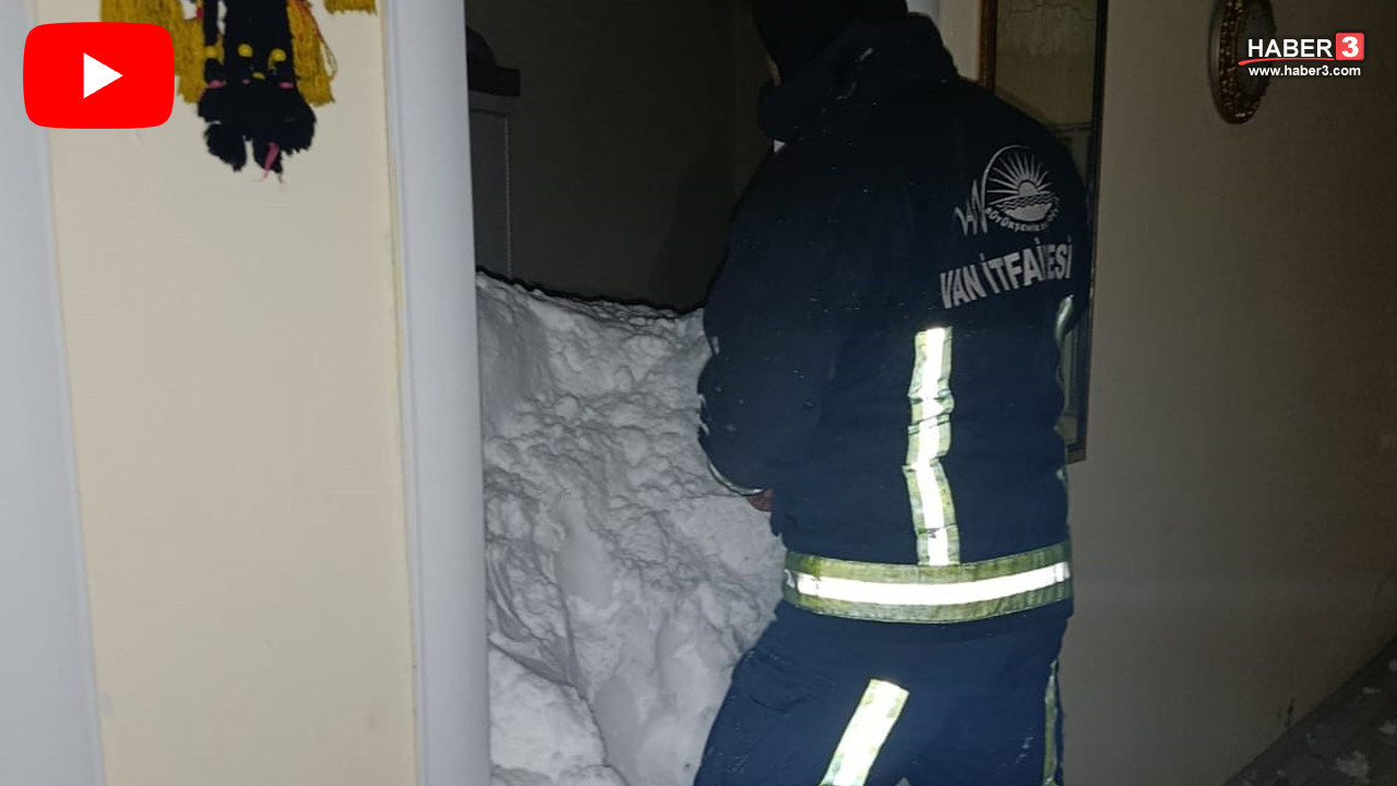 Van'da mahalleye çığ düştü... 22 ev boşaltıldı, 1 kişi kayıp