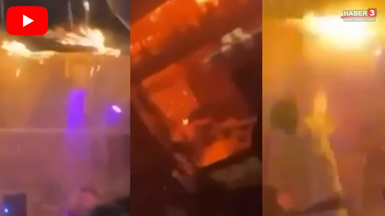 40 kişi korkunç bir şekilde can vermişti... Yangının başladığı anlar kamerada