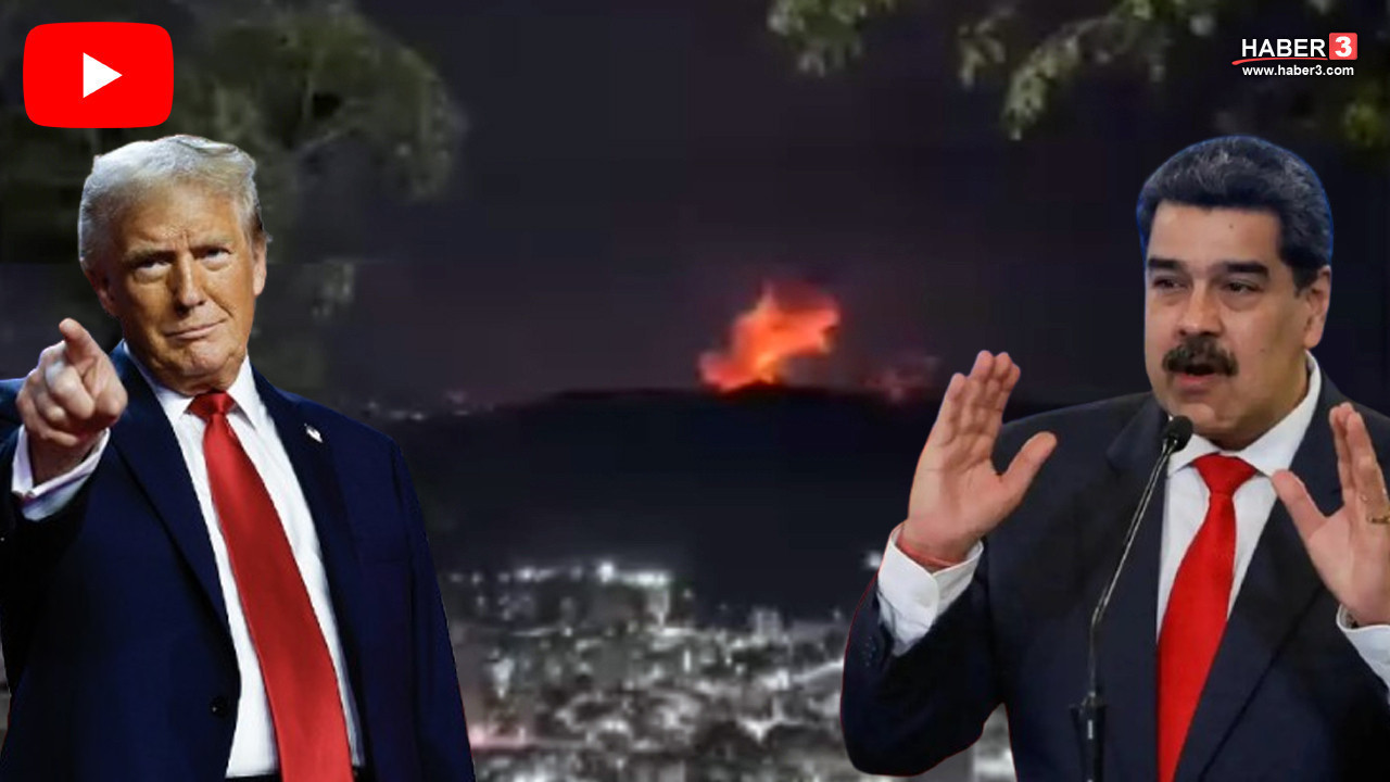 ABD, Venezuela'ya füze yağdırdı... Trump: ''Maduro ile eşini yakaladık!''