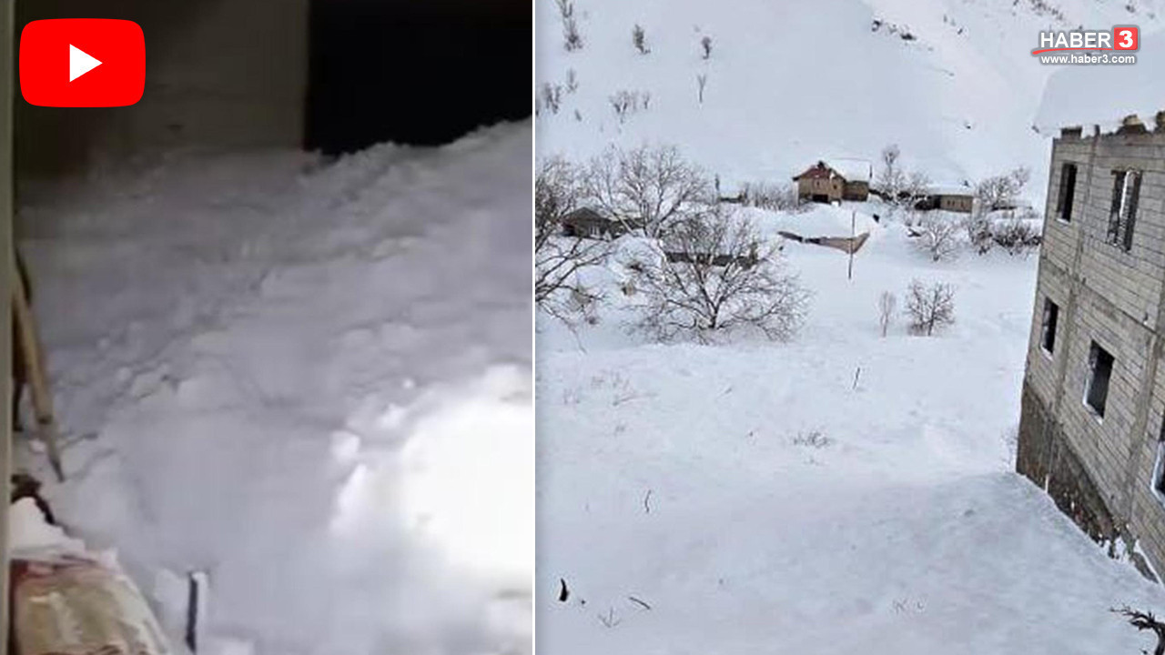 Şırnak'ta can pazarı! Yola ve eve çığ düştü; 5 kişi mahsur kaldı!