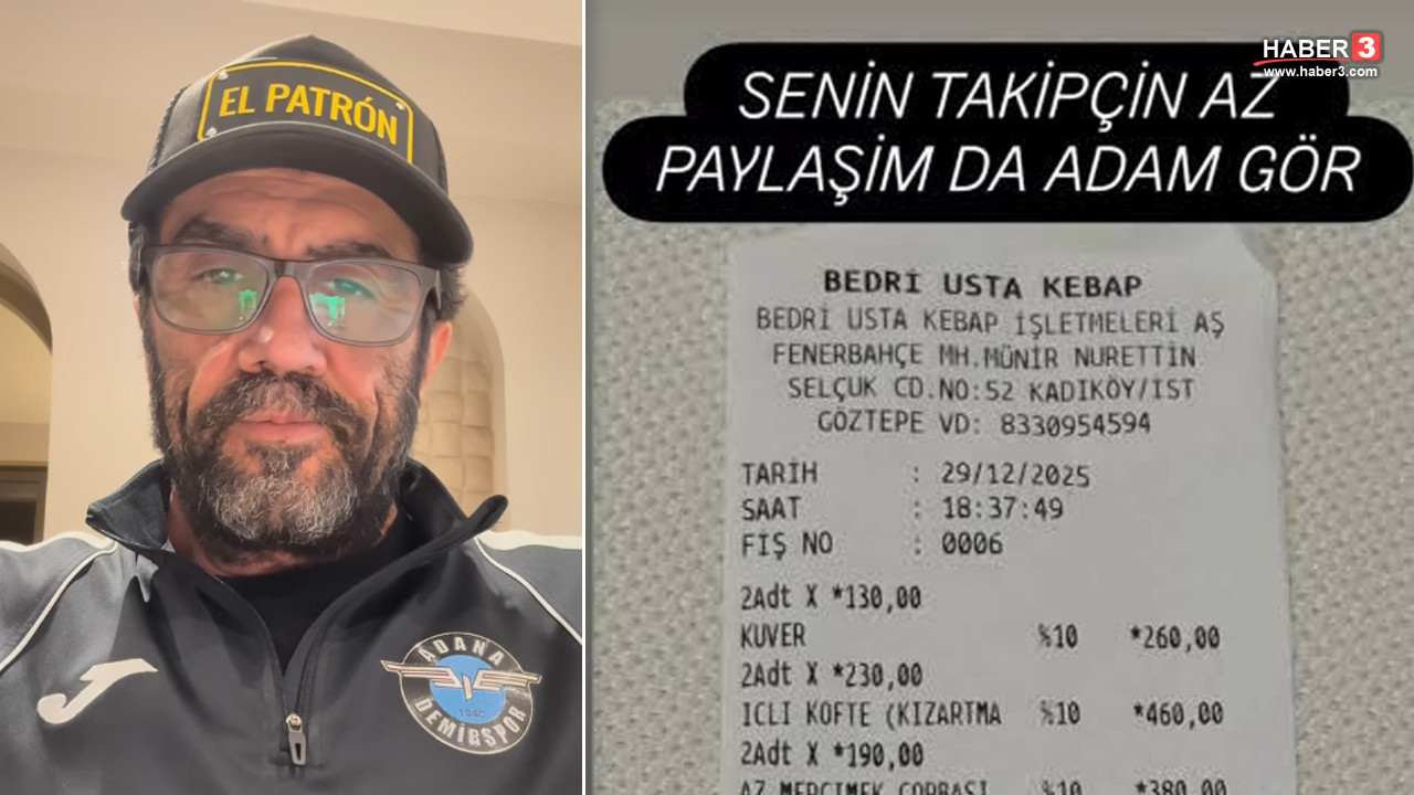 Ünlü kebapçı Bedri Usta'ya soruşturma başlatıldı