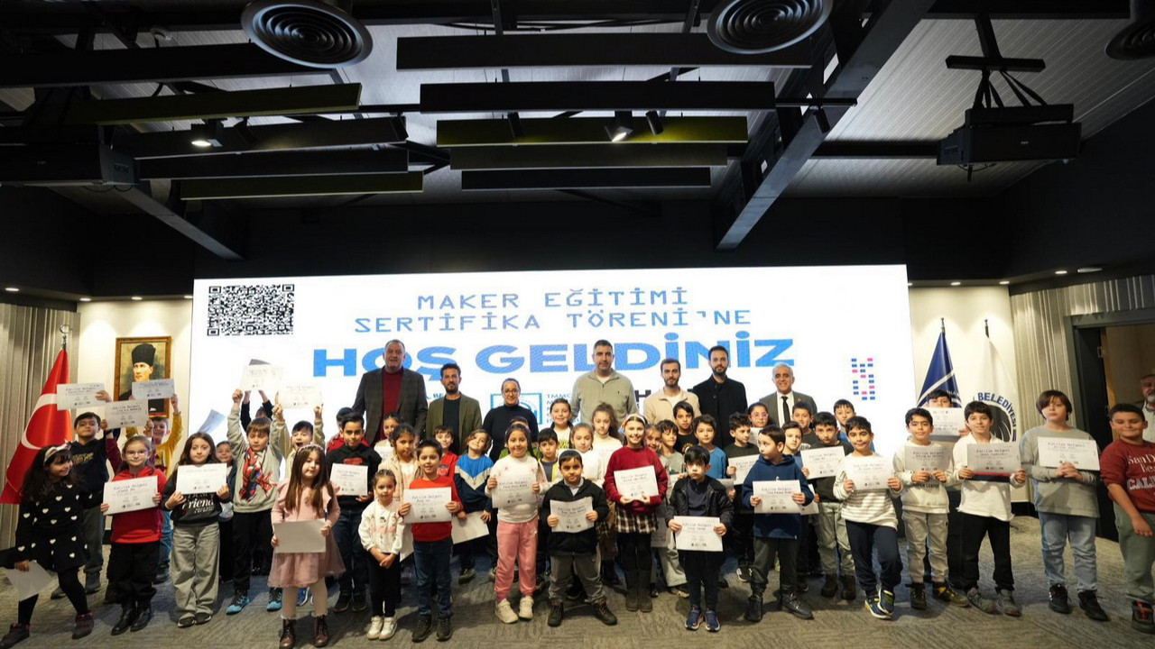 Kartal’da 3. Maker Eğitimleri Sertifika Töreni Gerçekleştirildi