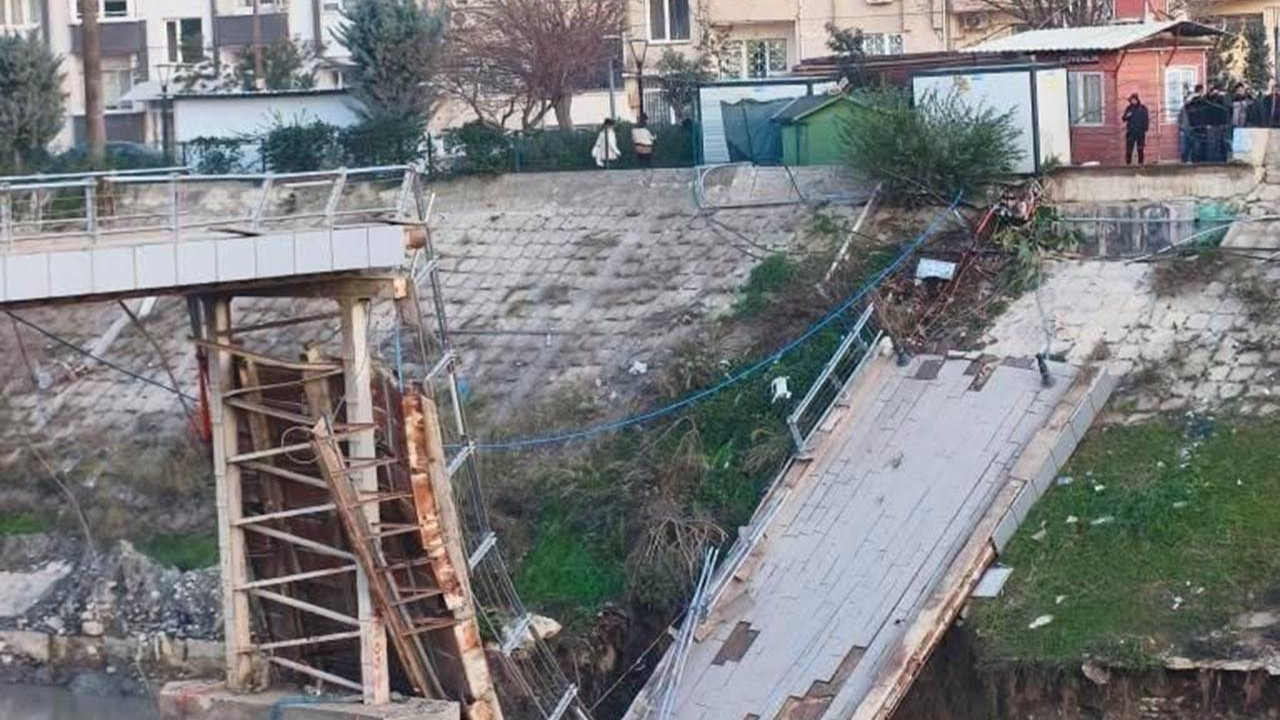 Hatay'da şoke eden olay: Köprü çöktü, facianın eşiğinden dönüldü!
