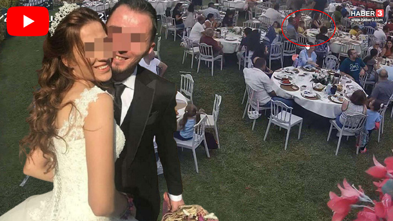 Düğün salonunda genç çiftin ölümüyle sonuçlanan korkunç olay kamerada