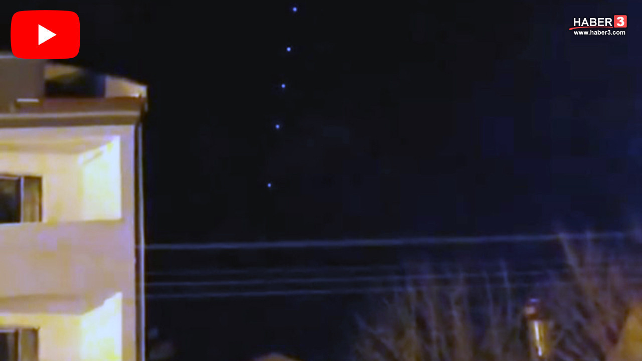 Bursa semalarında görülen gizemli ışıkların sırrı çözüldü