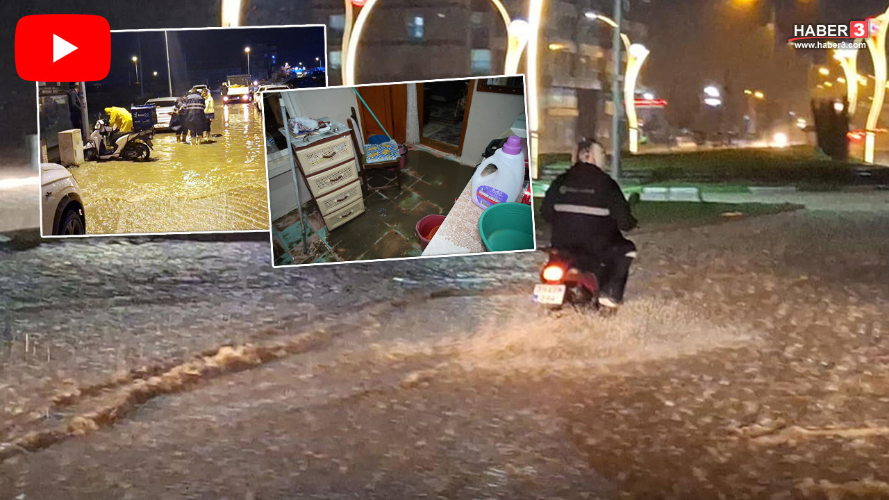 Aniden bastıran yağış sonrası İstanbul'un burnunun dibindeki 2 şehir sular altında