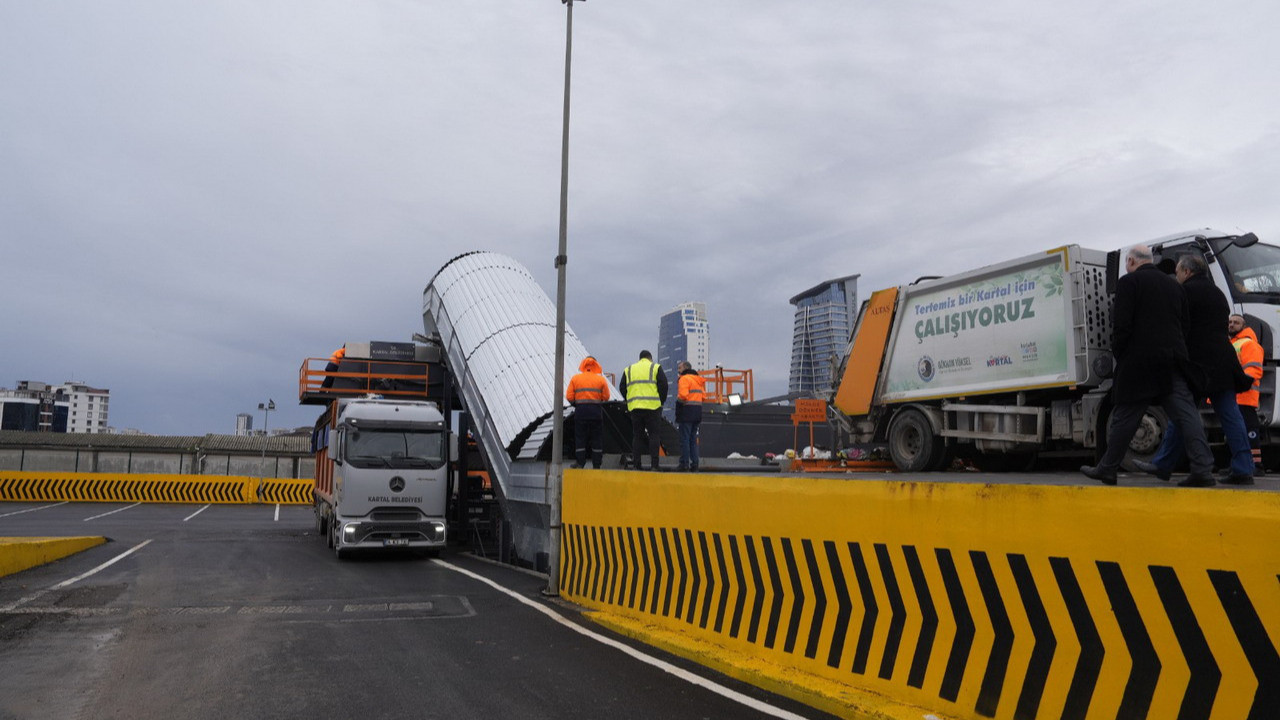 Kartal Belediyesi’nin Yeni Çöp Toplama ve Aktarma İstasyonu Hizmete Girdi