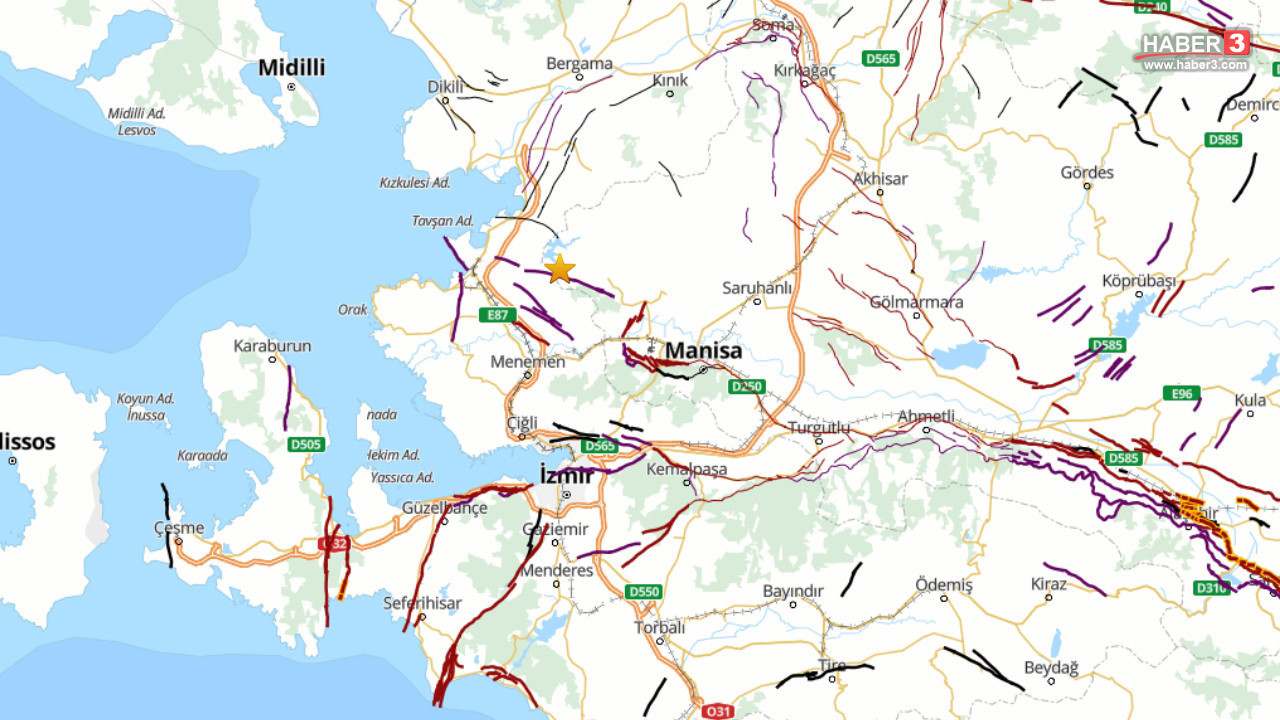 Manisa sabaha karşı peş peşe depremlerle sarsıldı