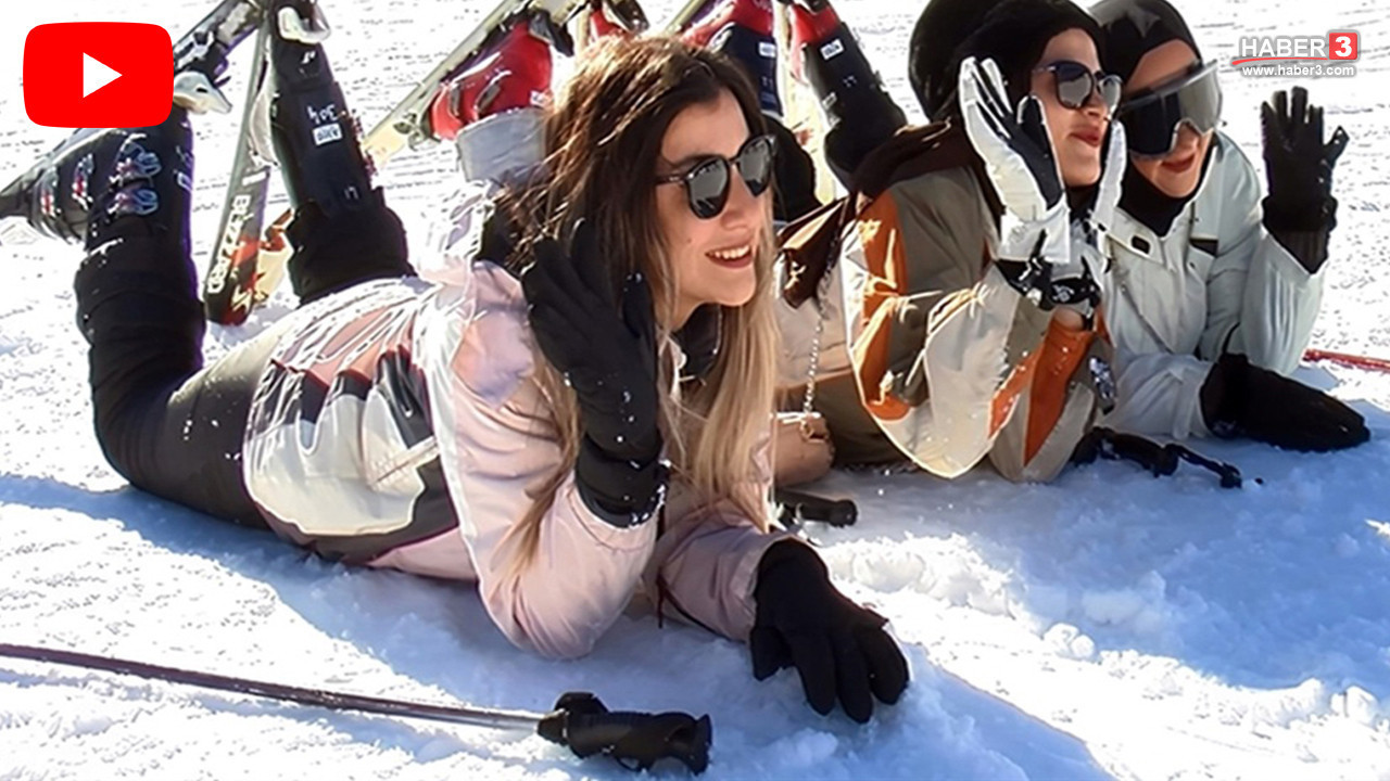 Kış turizminin cenneti beyaza büründü, yerli yabancı turist akını başladı
