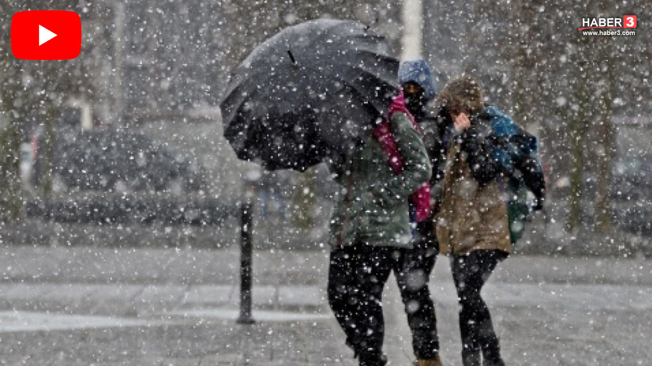 Okullar her an tatil edilebilir! İstanbul'da kuvvetli kar yağışı bekleniyor!