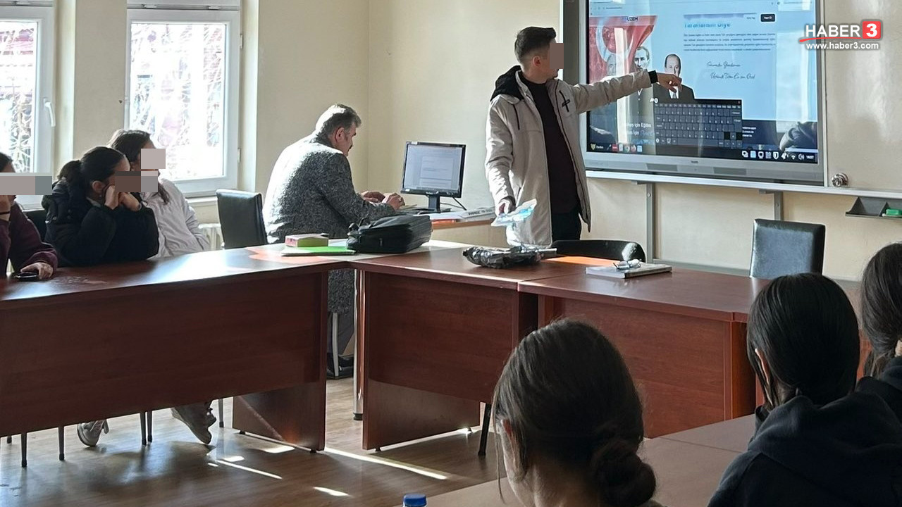 Okulda Ülkü Ocakları tanıtımı yapıldı